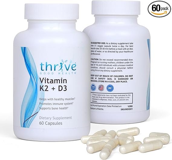 Thrive supplement Vitamin K2 D3 for you